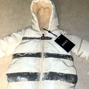 Never worn DKNY baby jacket